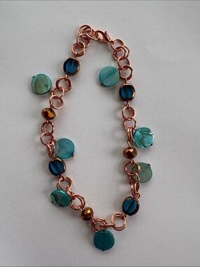 “Blue Babe” Anklet by JILpeaces
